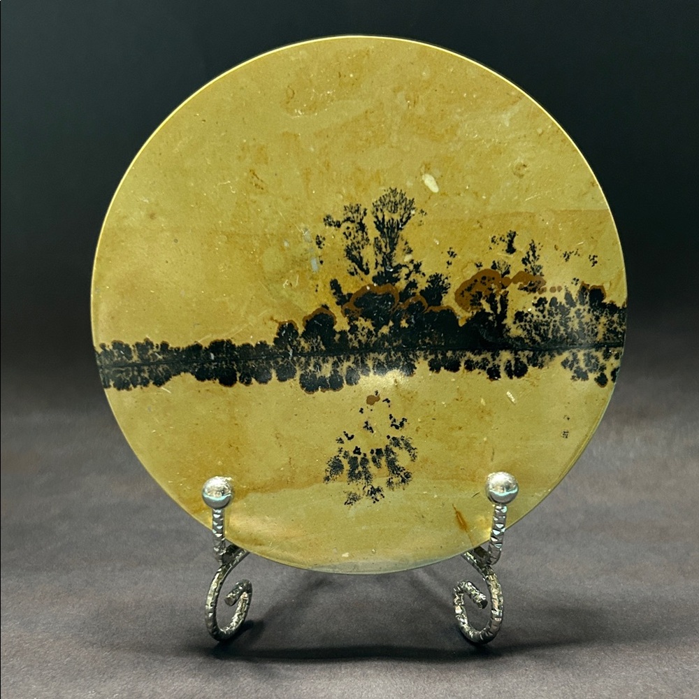 Picture Jasper Slab on Stand